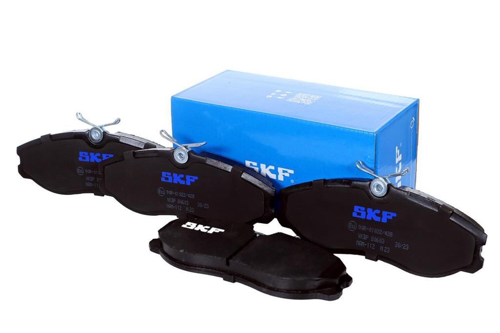 Jeu de 4 plaquettes de frein SKF ref. VKBP 80603